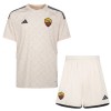 Conjunto (Camiseta+Pantalón Corto) AS Roma Segunda Equipación 23-24 - Niño